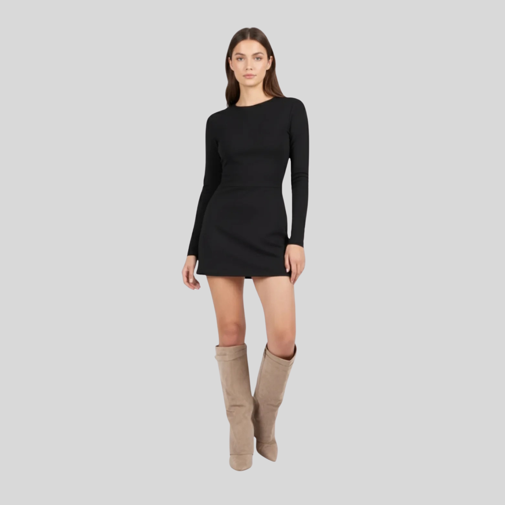 Femme Bottes Hautes Genou Bout Pointu | Bottes Talon Épais