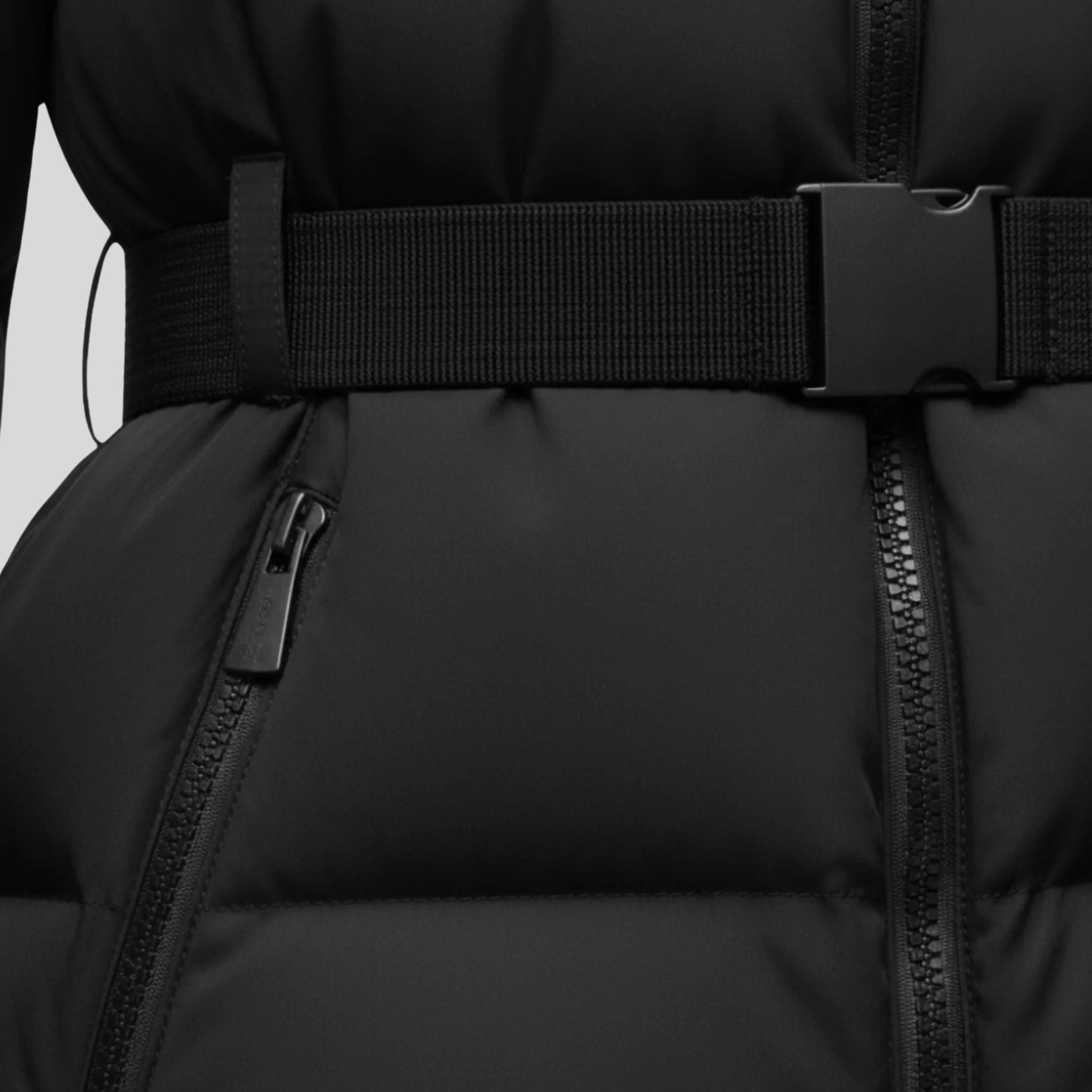 Femme Combinaison De Ski Matelassée | Manteau Hiver Ceinturé
