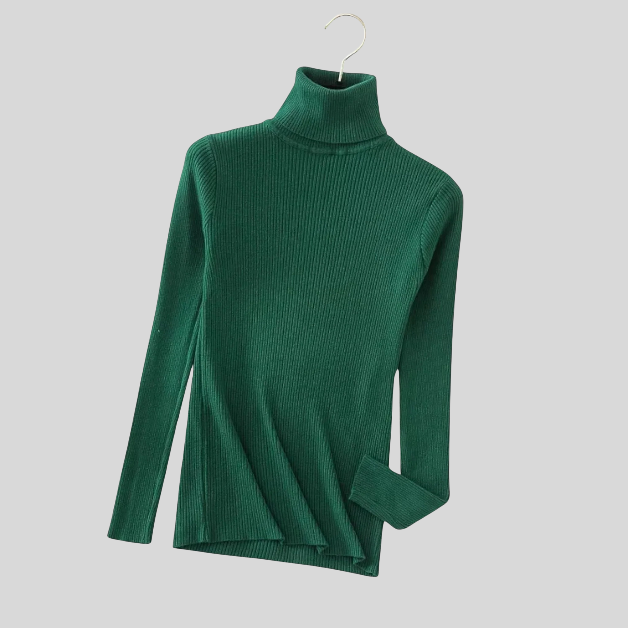 Femme Pull Col Roulé Maille Fine | Pull Manches Longues