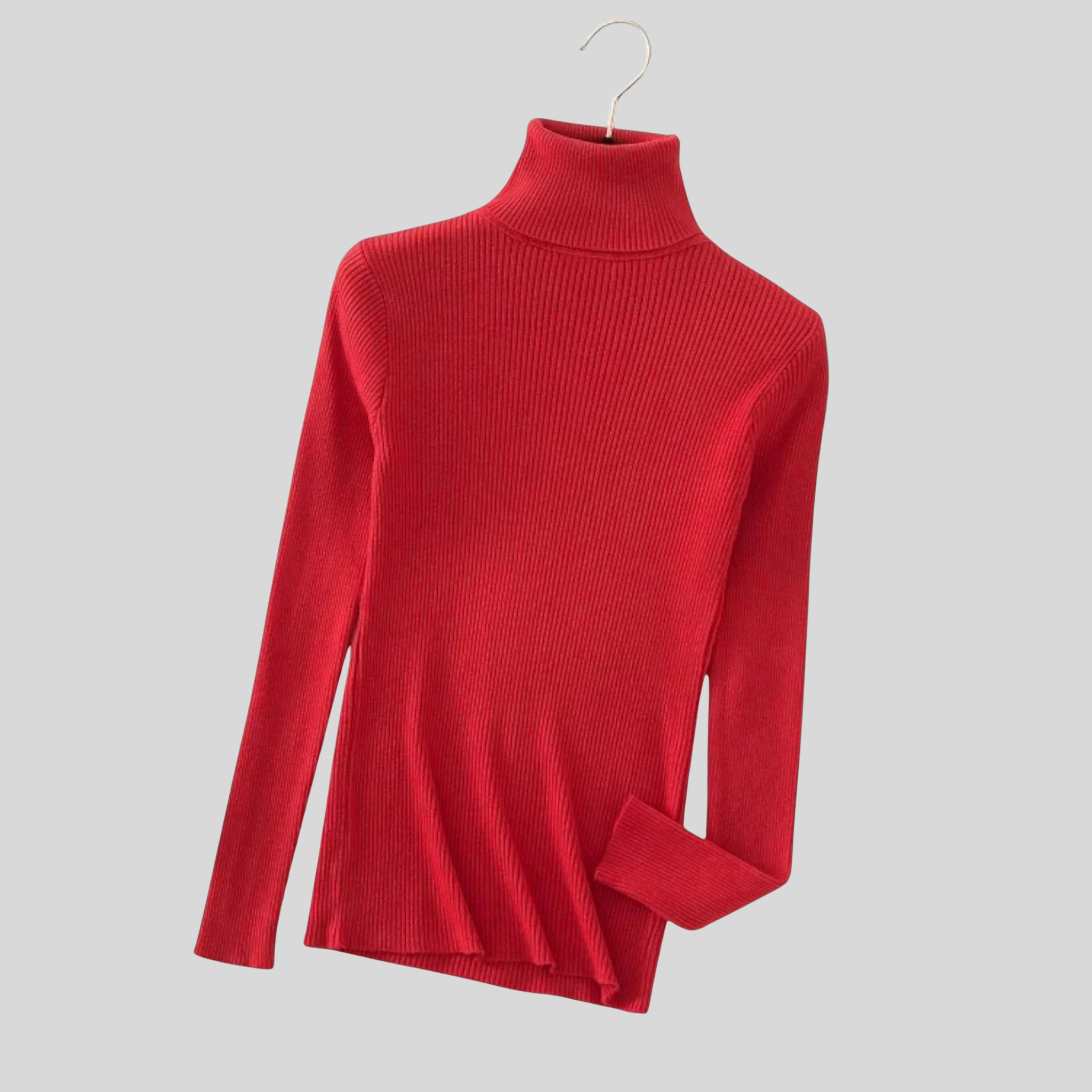 Femme Pull Col Roulé Maille Fine | Pull Manches Longues