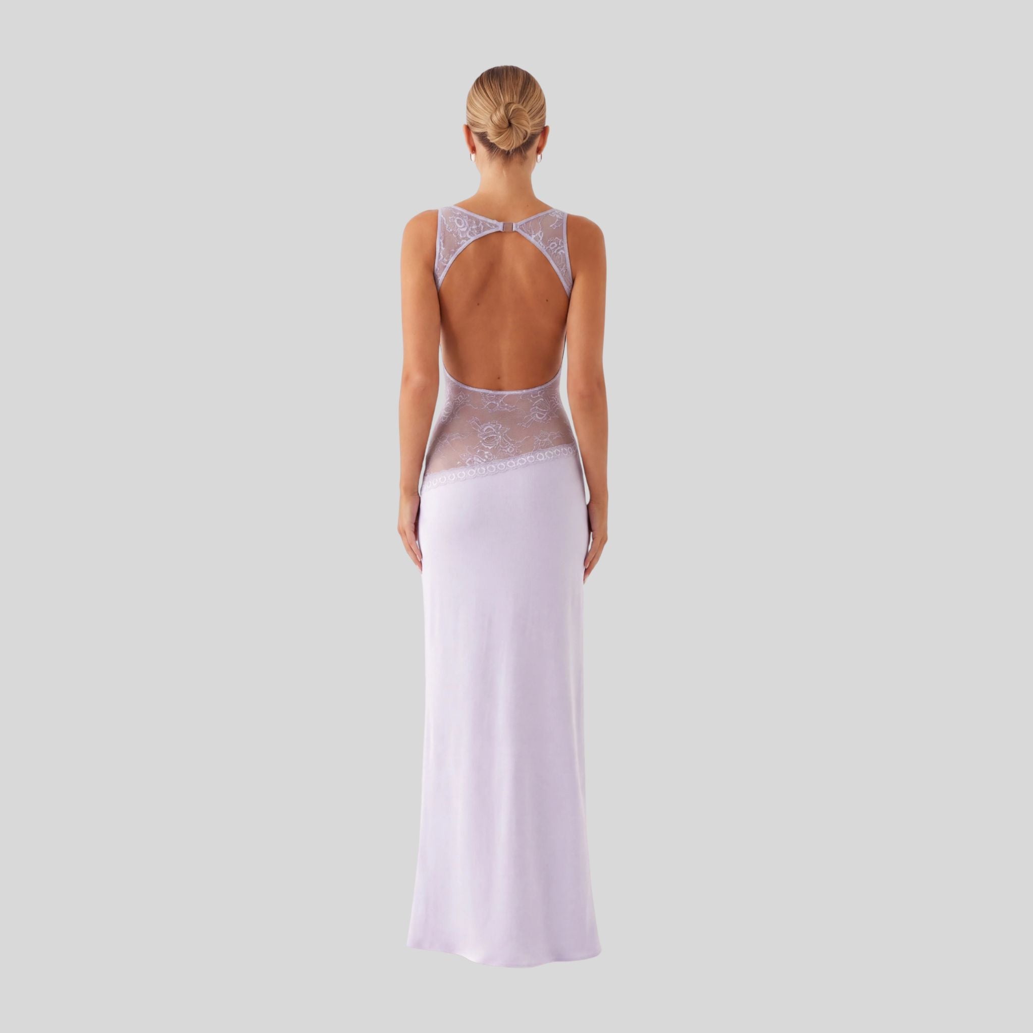 Femme Robe Maxi Dos Ouvert | Robe Longue Élégante