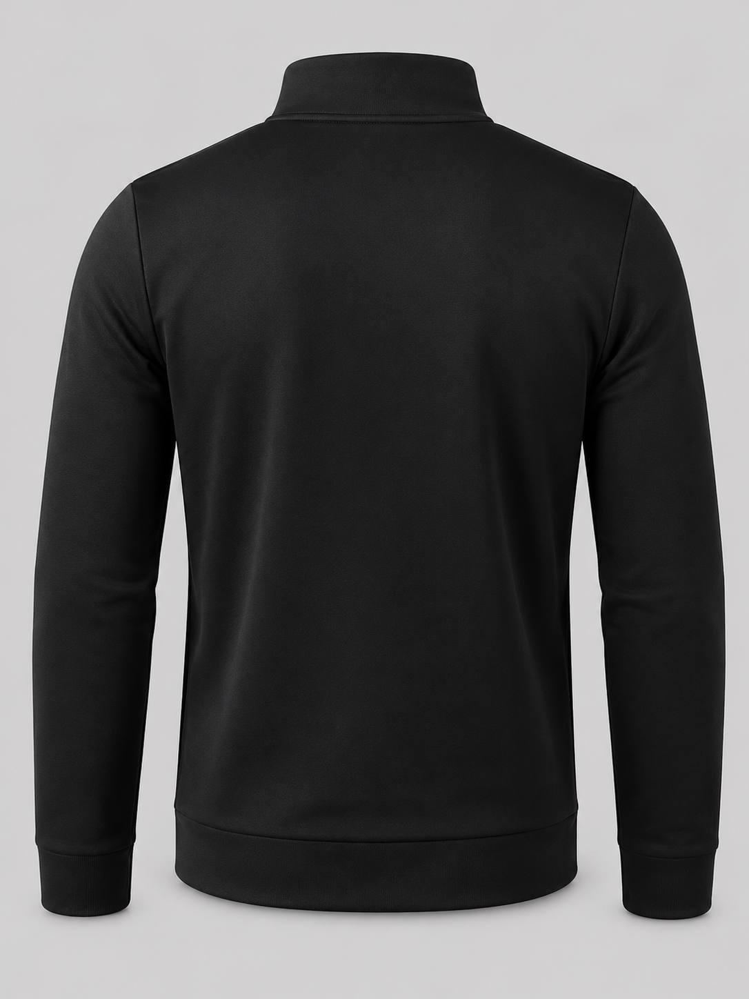 Homme Pull Zippé Col Montant | Veste Tricot Homme Automne Hiver
