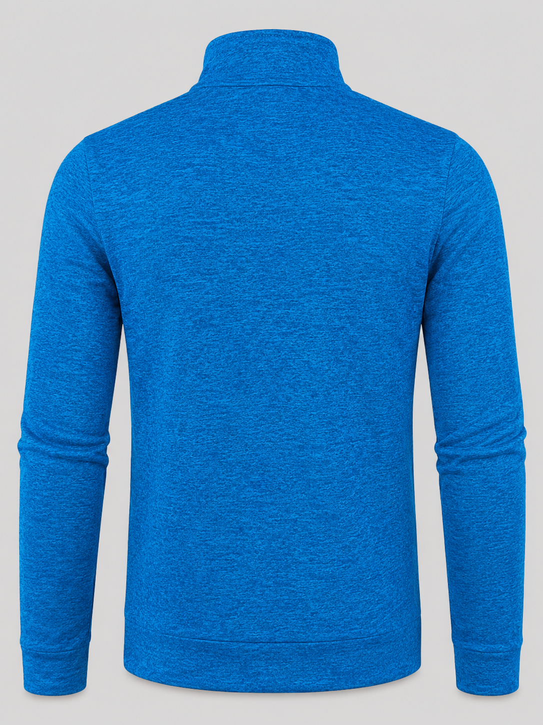 Homme Pull Zippé Col Montant | Veste Tricot Homme Automne Hiver