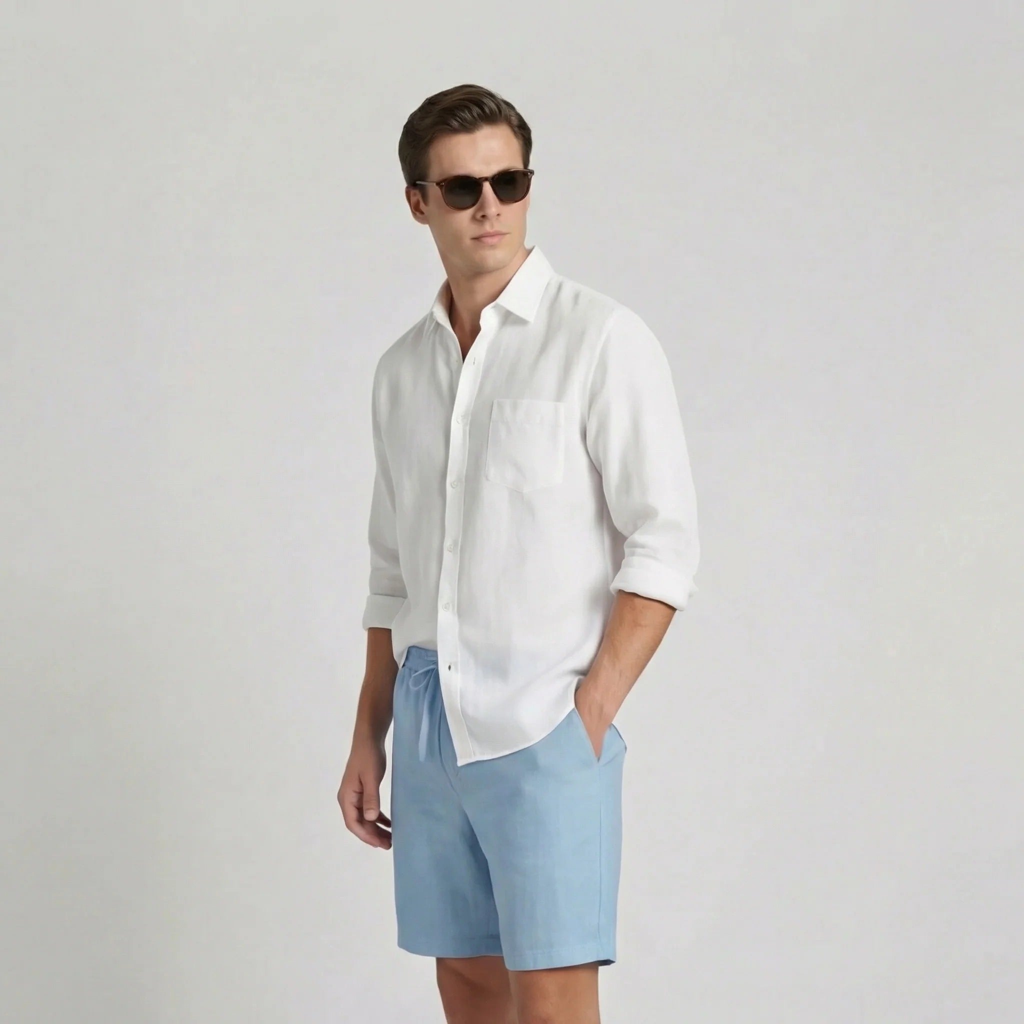 Homme Short Décontracté Été | Short Court Taille Élastique