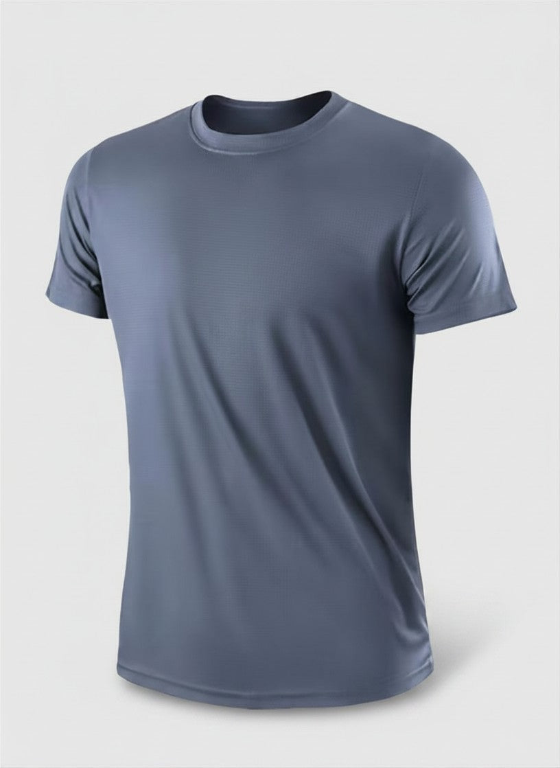 Homme T-Shirt Sport Col Rond | T-Shirt Running Homme Haut Entraînement
