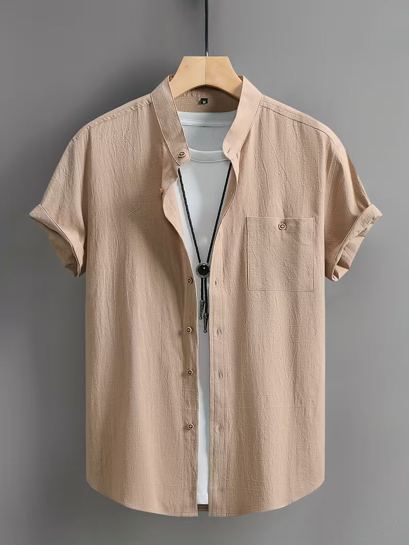 Homme Chemise Décontractée Été | Chemise Casual Homme