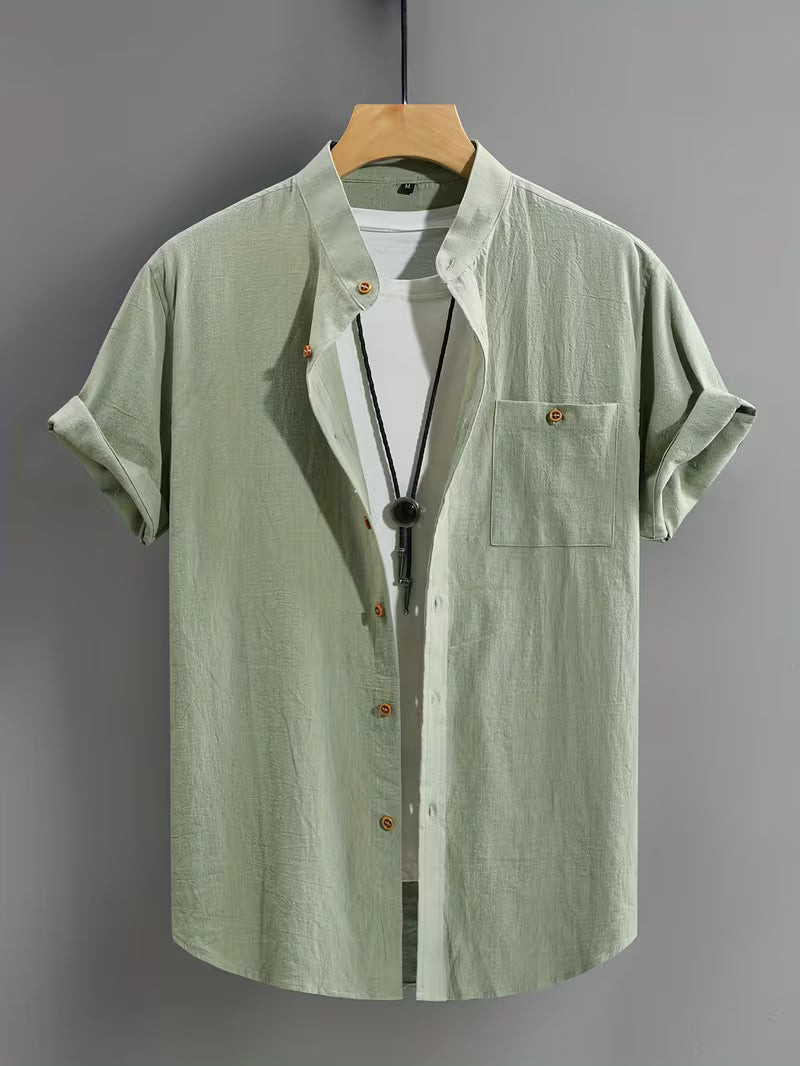 Homme Chemise Décontractée Été | Chemise Casual Homme