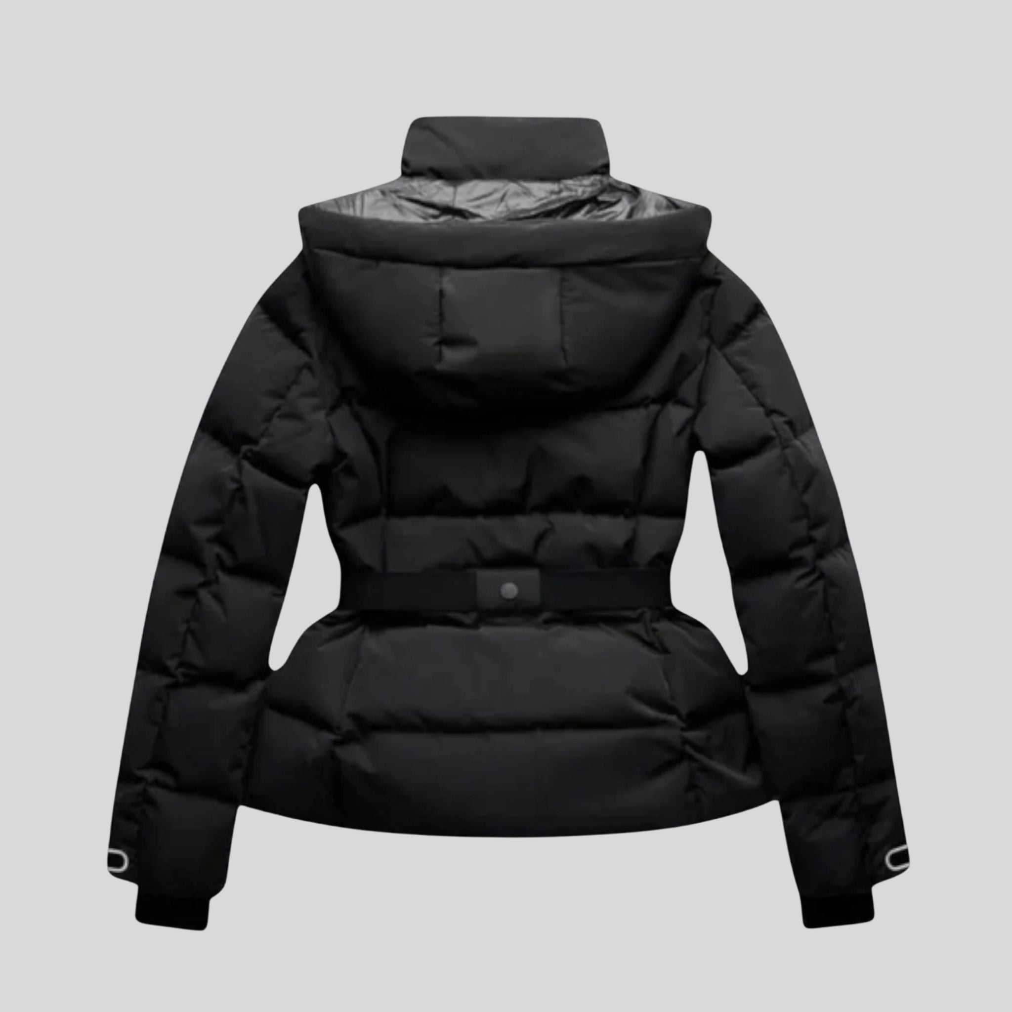 Femme Combinaison De Ski Matelassée | Manteau Hiver Ceinturé