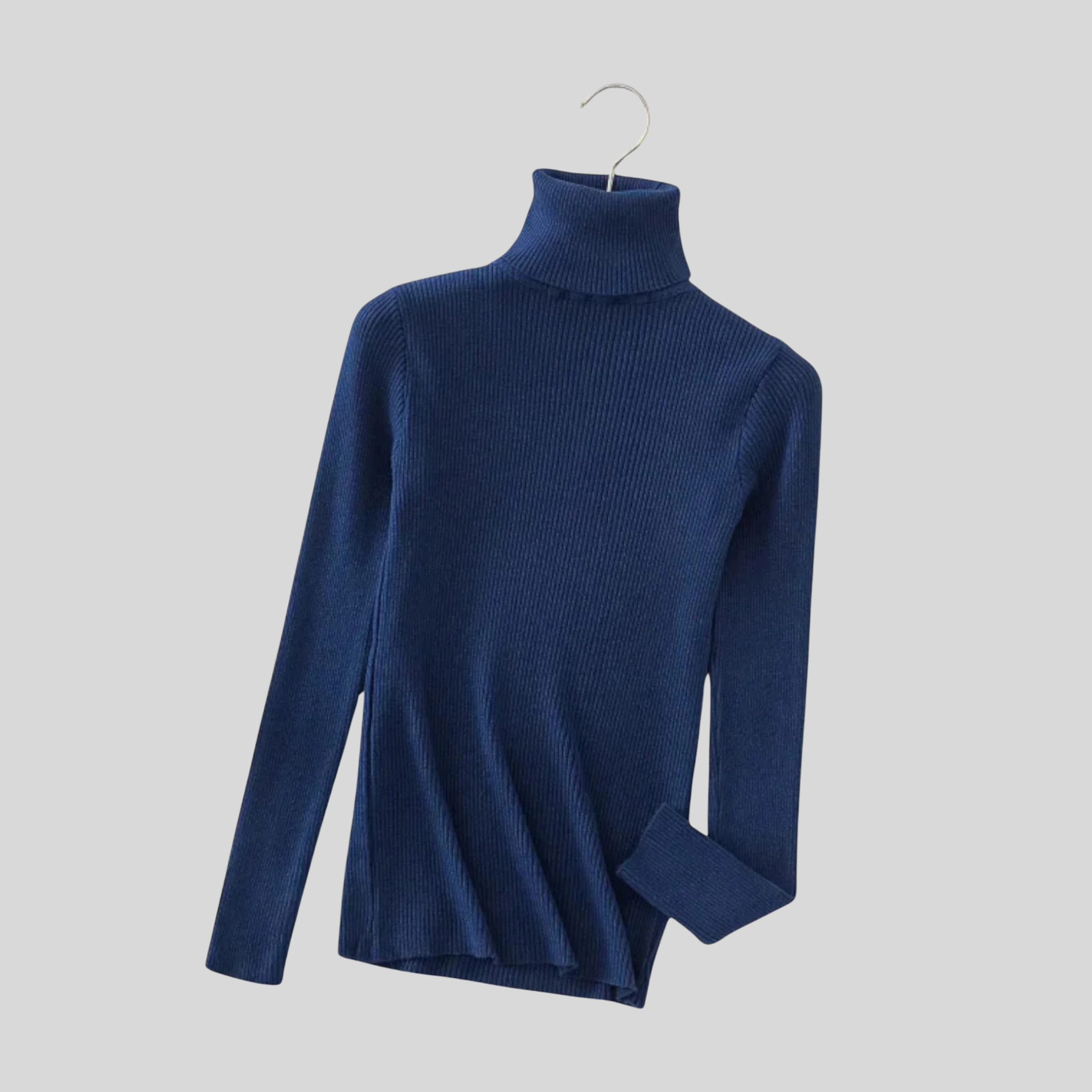 Femme Pull Col Roulé Maille Fine | Pull Manches Longues