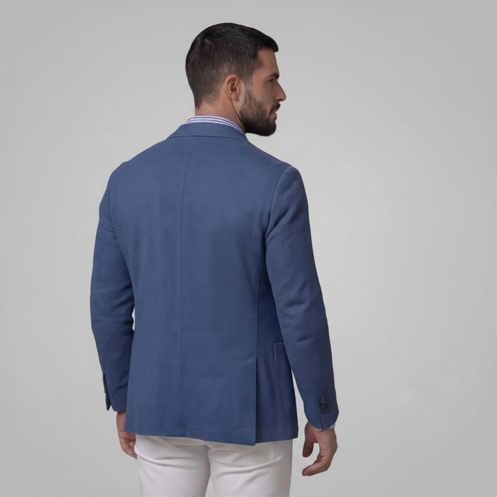 Homme Blazer Décontracté Uni | Veste Homme Boutonnée Élégante
