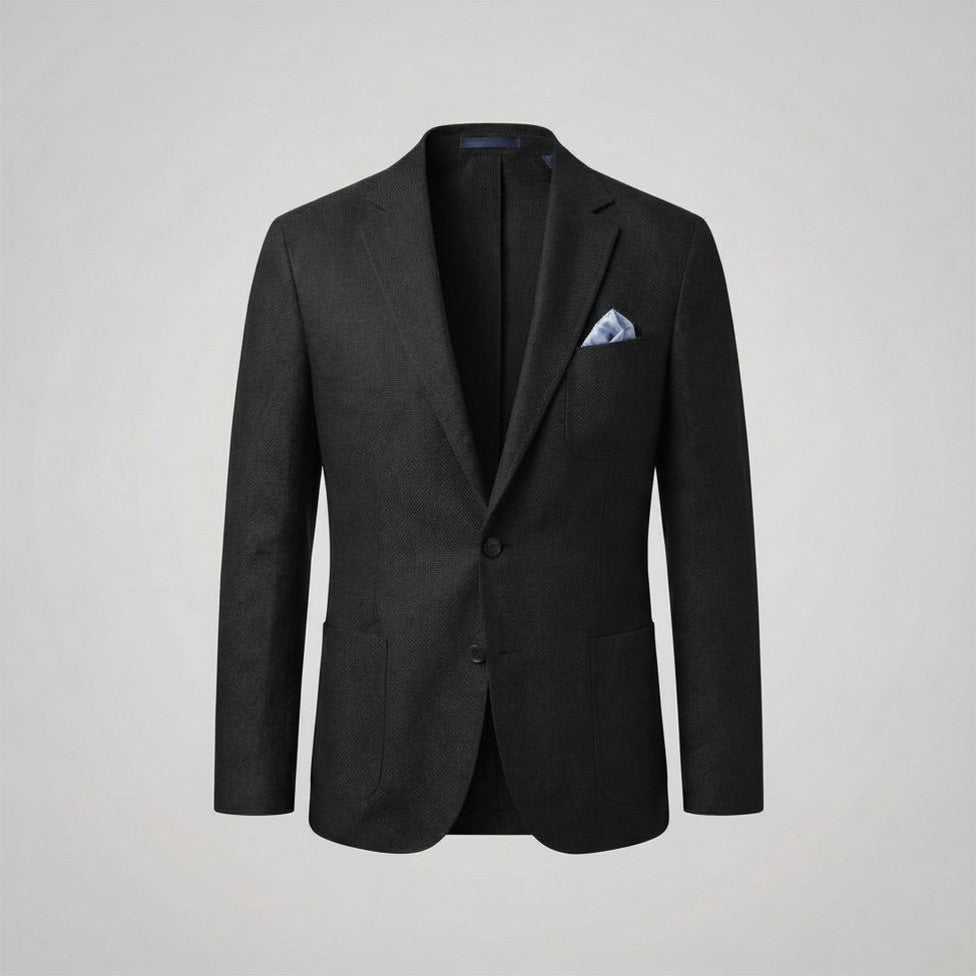 Homme Blazer Décontracté Uni | Veste Homme Boutonnée Élégante