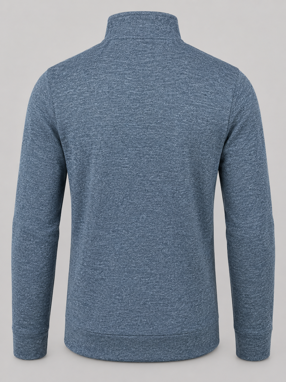 Homme Pull Zippé Col Montant | Veste Tricot Homme Automne Hiver
