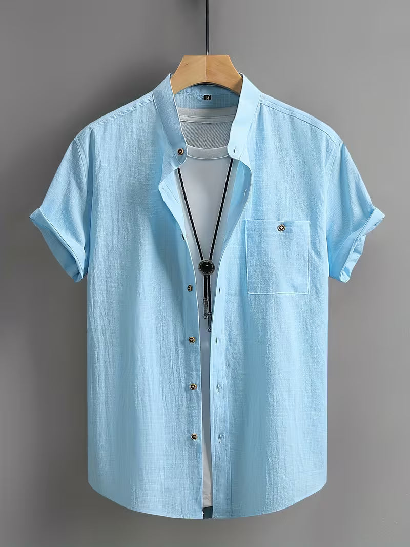 Homme Chemise Décontractée Été | Chemise Casual Homme
