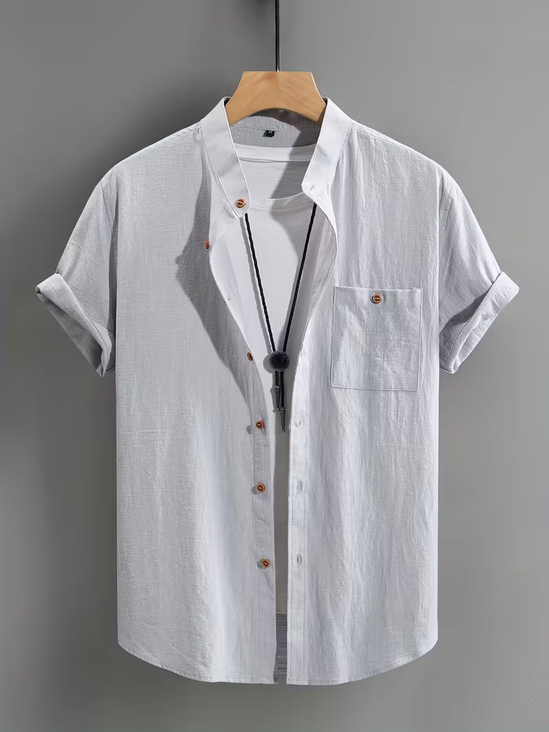 Homme Chemise Décontractée Été | Chemise Casual Homme