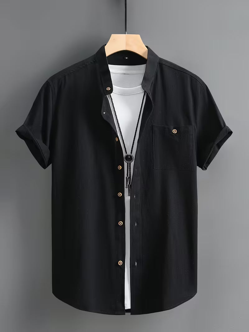 Homme Chemise Décontractée Été | Chemise Casual Homme